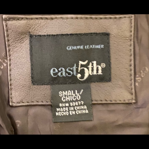 East5th leather jacket women’s - Picture 8 of 9